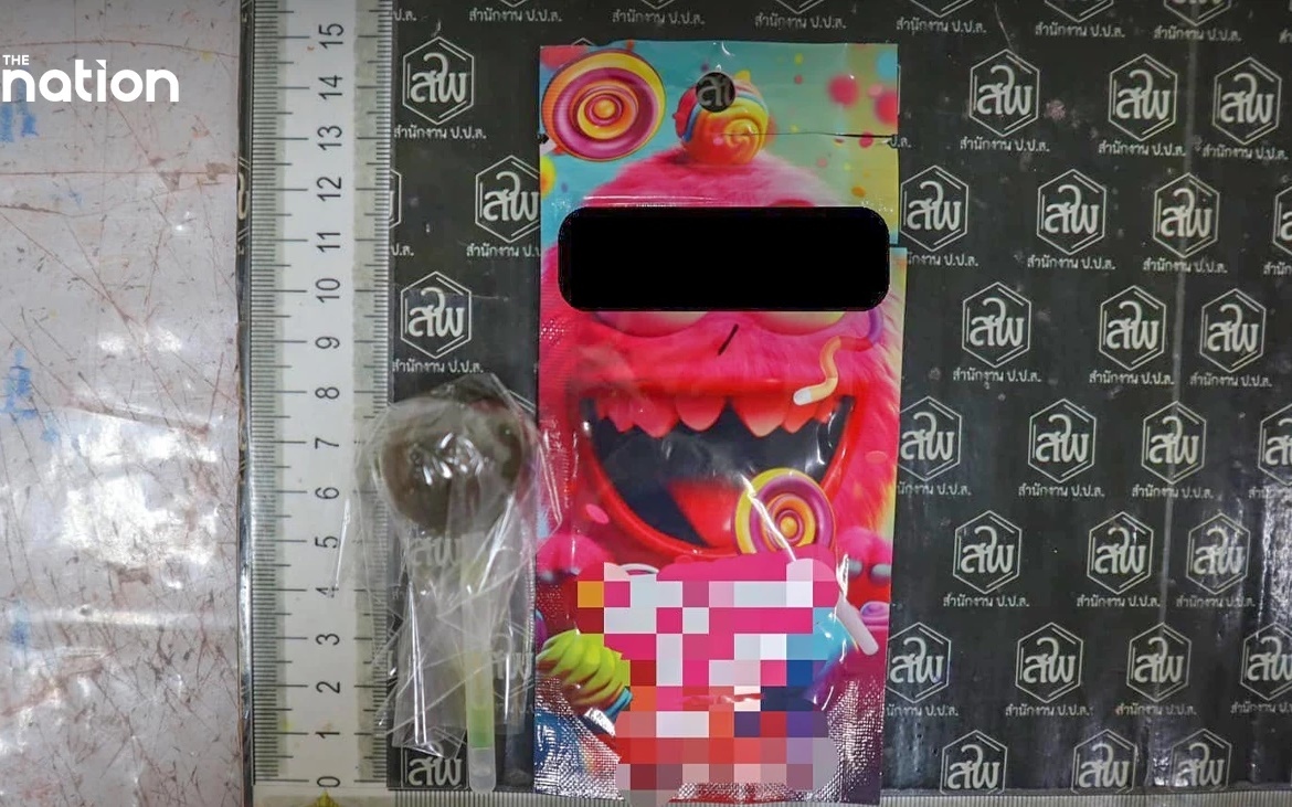 Thái Lan cảnh báo “ma túy giải trí” được bán dưới dạng kẹo mút trên mạng xã hội